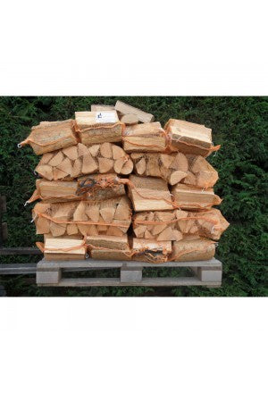 40 bolsas de madera seca – 100% ceniza – 8 kg