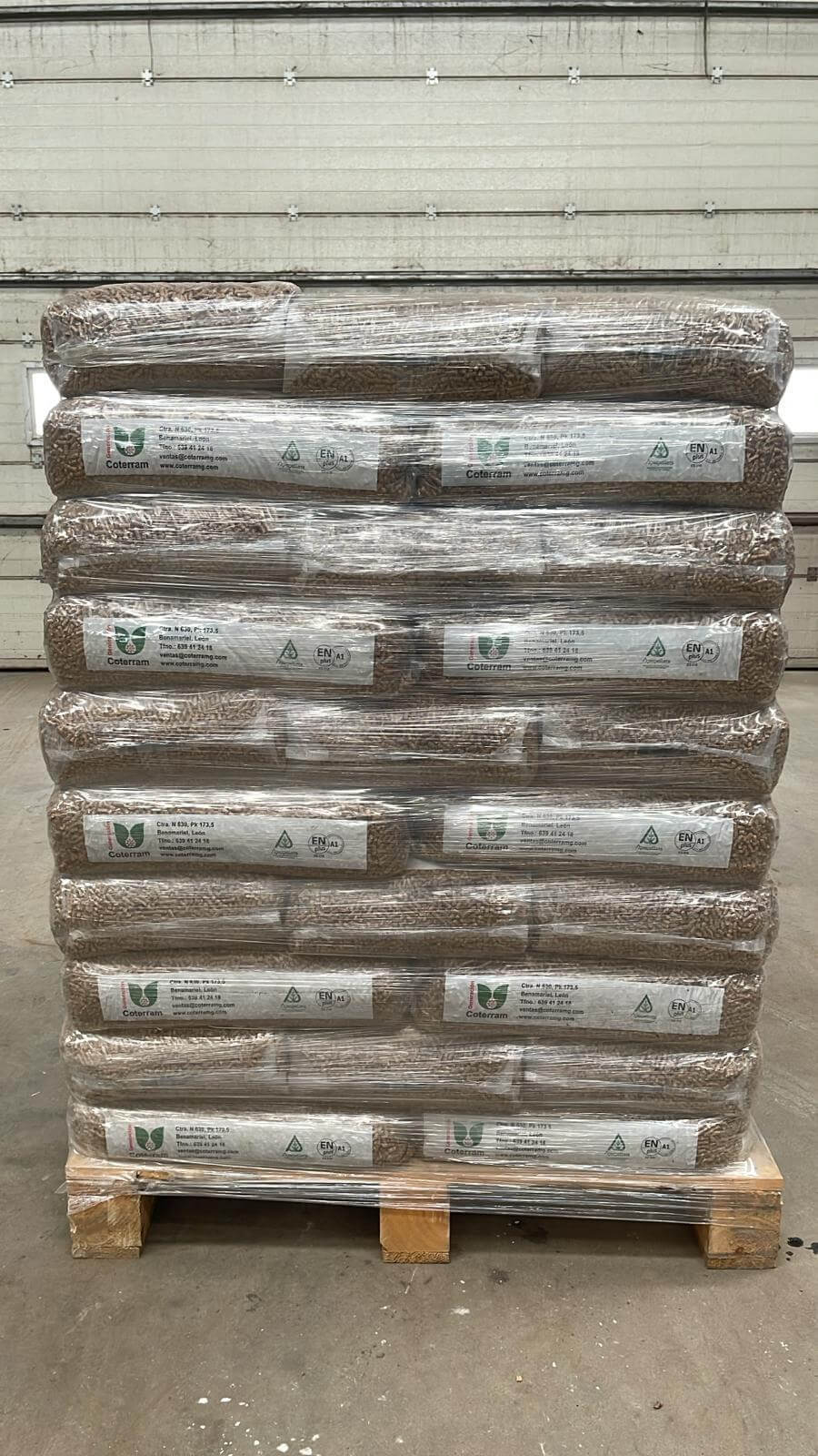 Coterram 70 sacos de pellet