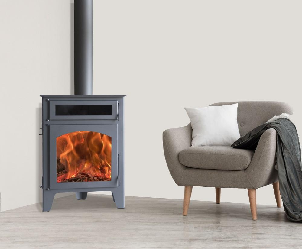 Estufa de leña R6 Max - 11 kw